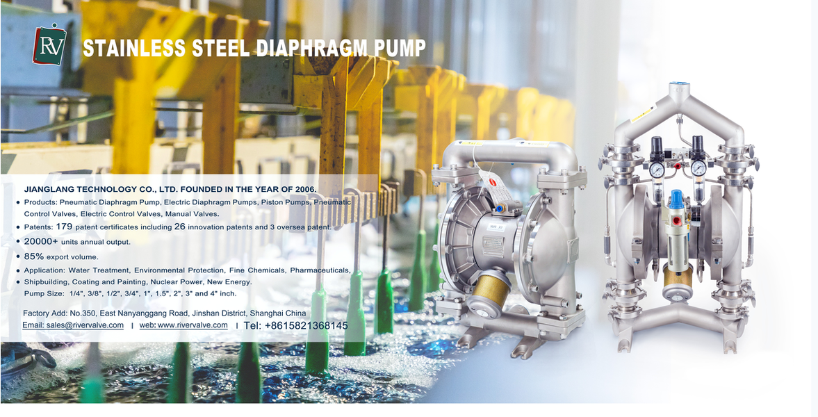 Pressluftbetätigte Membranpumpe