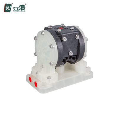 1/4 Zoll PVDF Mini Air Operated Diaphragm Pump für chemische beständige starke Säure