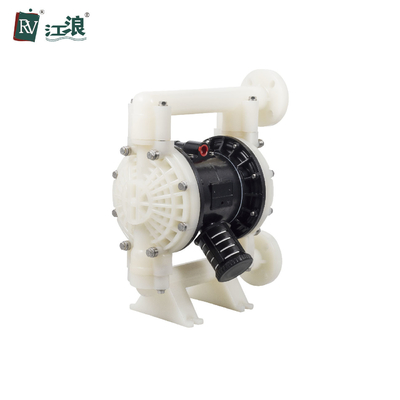 25mm PVDF pressluftbetätigte Membranpumpe 150 LPM 40 GPM flüssiger Hafen DN25