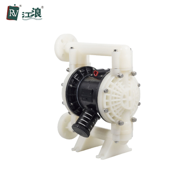 25mm PVDF pressluftbetätigte Membranpumpe 150 LPM 40 GPM flüssiger Hafen DN25