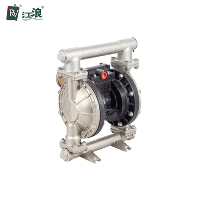 Luftgetriebene Doppeldiaphragmenpumpe aus Edelstahl, Durchfluss 468 lpm, industrielle Qualität