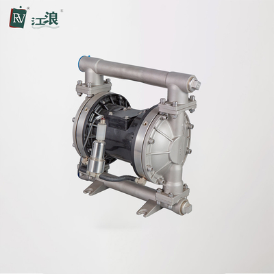 Aluminiumlegierung Luftbetriebene Membranpumpe 150L/min Durchfluss mit Leckerkennung