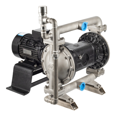 40 mm Flüssigkeitsdurchmesser Motor Diaphragmenpumpe für Saughebe 5m und Maximaldruck 0,6 Mpa