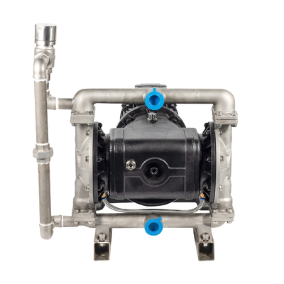 Edelstahl 304 Klappe Sitze Motorgetriebene Membranpumpe mit 1,5 kW Motorleistung