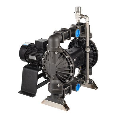 Motordiaphragmpumpe mit 304-Klappe-Sitz aus Edelstahl und 3 kW Motorleistung
