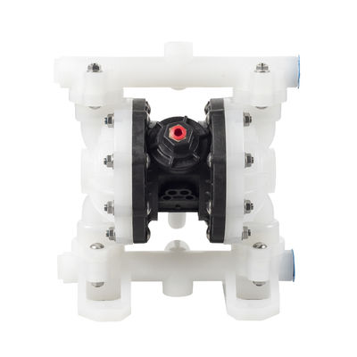 PP 1/2 Zoll Pneumatische Membranpumpe mit maximalem Druck von 100 psi und maximalem Durchfluss von 15 gpm für Industrieanlagen