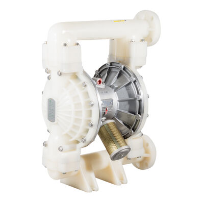 Anpassbare pneumatische Membranpumpe aus schwarzem Gummi mit maximal 120 psi Druck für den industriellen Einsatz