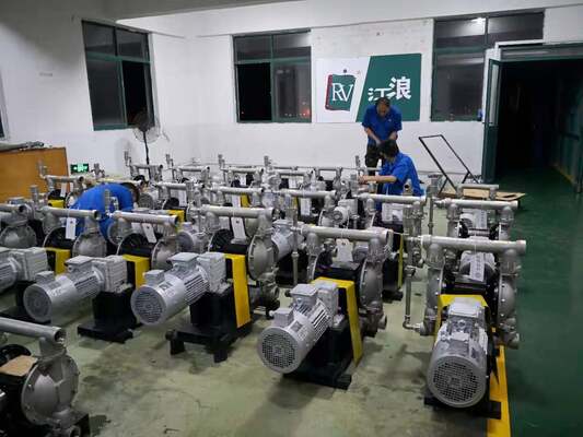 2 Zoll elektrische Membranpumpe mit explosionsgeschütztem Motor, 10,5 m³/h Durchflussrate für Niederdruckanwendungen