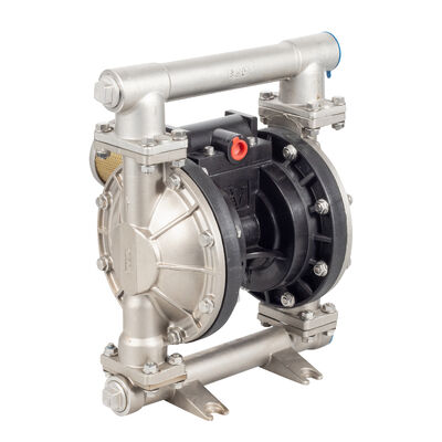 Mini-Diaphragma-Vakuumpumpe Ölfreie Pneumatik mit 120psi Max-Druck 40gpm Max-Durchfluss und PTFE-Diaphragma für die Abwasserbehandlung