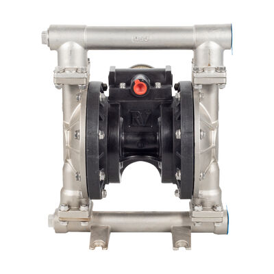 Mini-Diaphragma-Vakuumpumpe Ölfreie Pneumatik mit 120psi Max-Druck 40gpm Max-Durchfluss und PTFE-Diaphragma für die Abwasserbehandlung