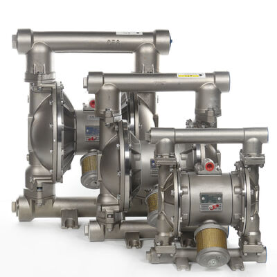 AODD-Pumpe aus Edelstahl mit pneumatischer Energiequelle für Abwasserbehandlung und Bewässerung