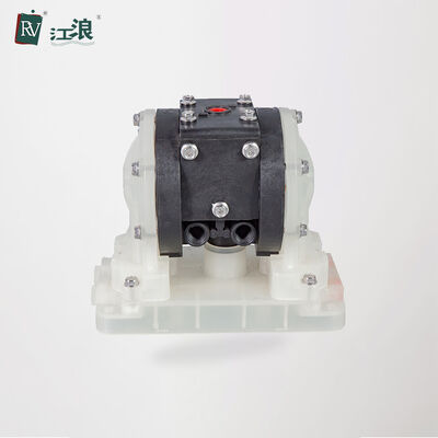 PVDF-Material 1/4 Zoll Pneumatik-Membranpumpe für starke Säurechemikalien