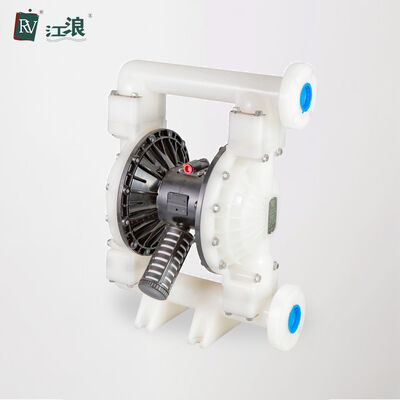 Pneumatische PTFE-PVDF-Doppeldiaphragmenpumpe mit einer Durchflussrate von 570 L/M für den chemischen Transfer