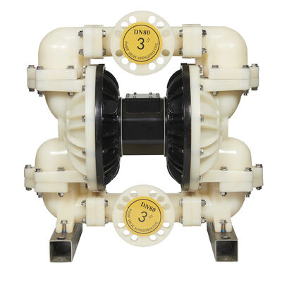 Pneumatische Kunststoff-Membranpumpe 120psi für Abwasserbehandlung und Bewässerung