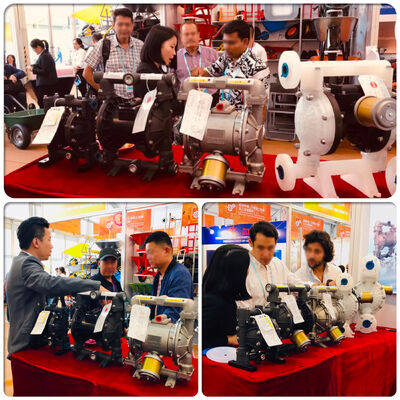 Aluminium-Druckluft-Membranpumpe mit 57 L/min Durchflussrate für industrielle Anwendungen