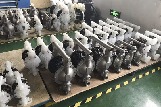 CE-zertifizierte Luftschutzdiaphragmpumpe mit 340L/M Durchfluss und pneumatischer Energiequelle