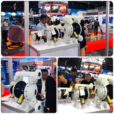 Aluminiumluftbetriebene Membranpumpe mit Durchfluss von 57 L/M für die Wasserbehandlung