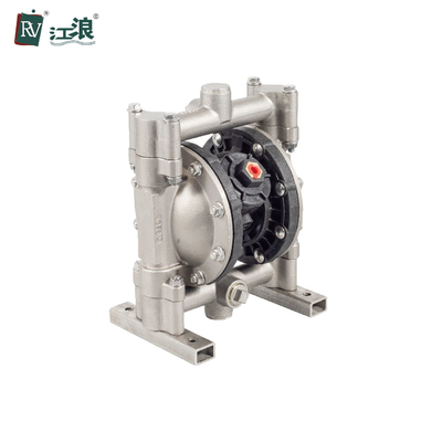 Zoll-Ausgang-luftbetriebene Mineralöle RV pressluftbetätigter Doppelmembranpumpe-1/2