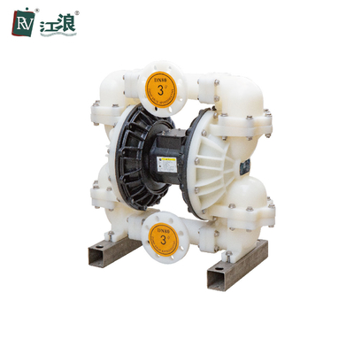 Ölfreier chemischer Zoll pneumatische PVDF der Membranpumpen 3 Säure