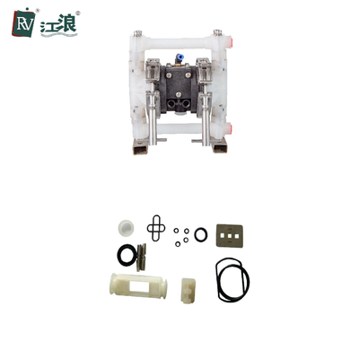 3/8" pressluftbetätigte Membranpumpe für Benzin PTFE