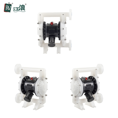 1&quot; Luft-Membranpumpe für Bleichmittel mit Kugelventil 151lpm des Nitril-Elastomer-PTFE