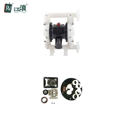 1&quot; Luft-Membranpumpe für Bleichmittel mit Kugelventil 151lpm des Nitril-Elastomer-PTFE