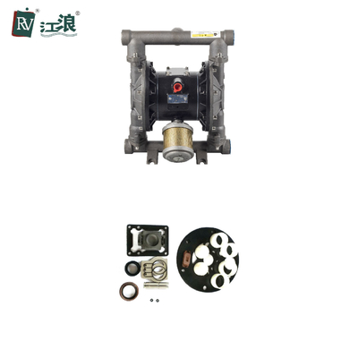 25mm 1&quot; Sealcoating-Membranpumpe für Dieselfett-Kerosin-Öl-Aluminium