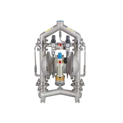 Leichtgewichtige Luftbetriebene Membranpumpe mit Flanschanschluss - bis zu 120 PSI