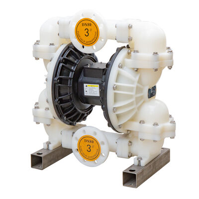 220 V Pneumatische Membranpumpe mit 3/8 Einlassdurchmesser für den kontinuierlichen industriellen Betrieb
